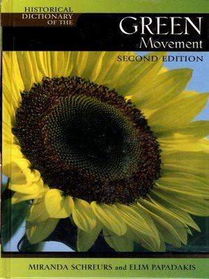 cover image of Historical Dictionary of the Green Movement